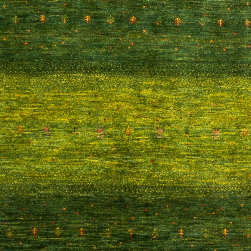 Tapis Gabbeh - Loribaft Persan - 238 x 172 cm - vert