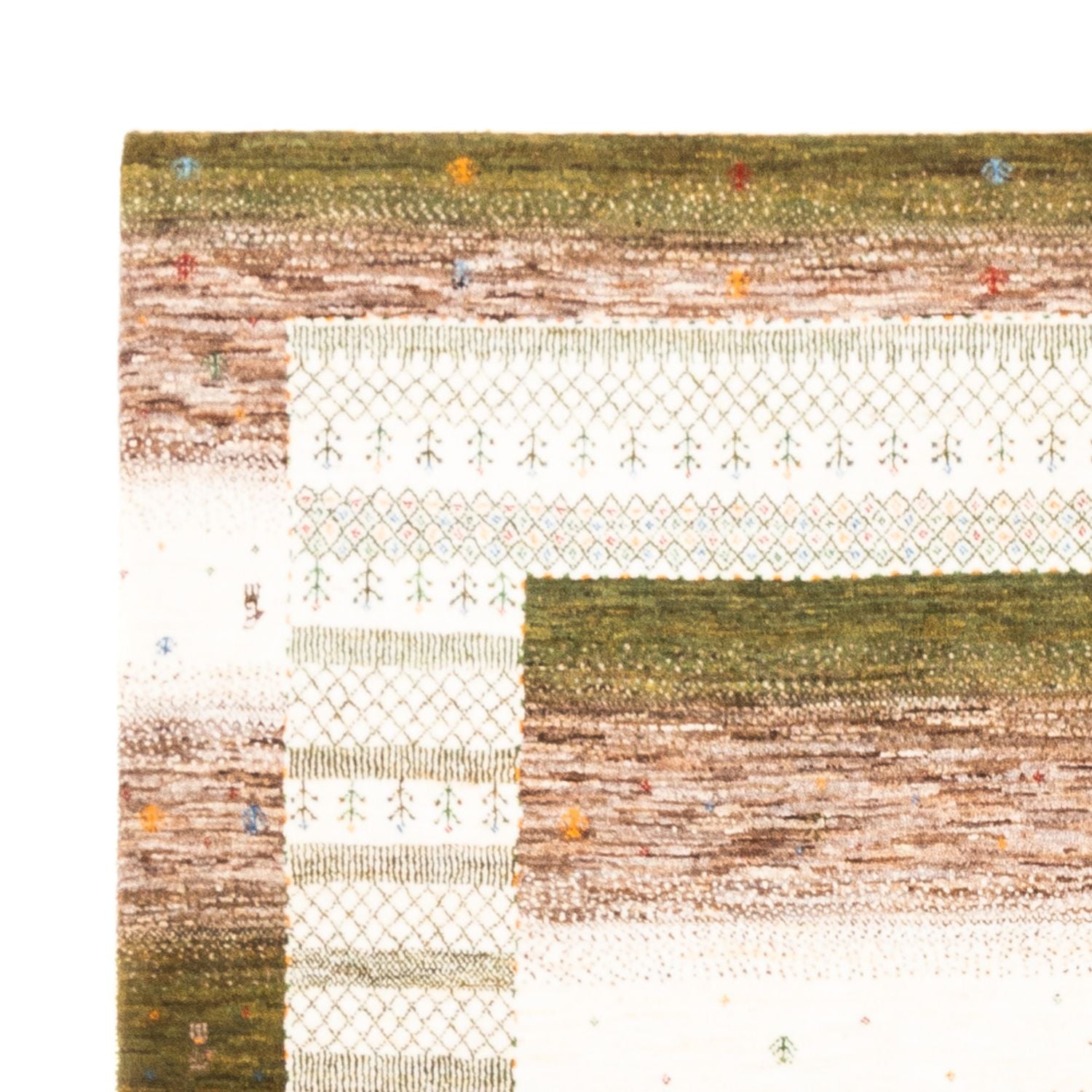 Tapis Gabbeh - Loribaft Persan - 239 x 172 cm - naturel