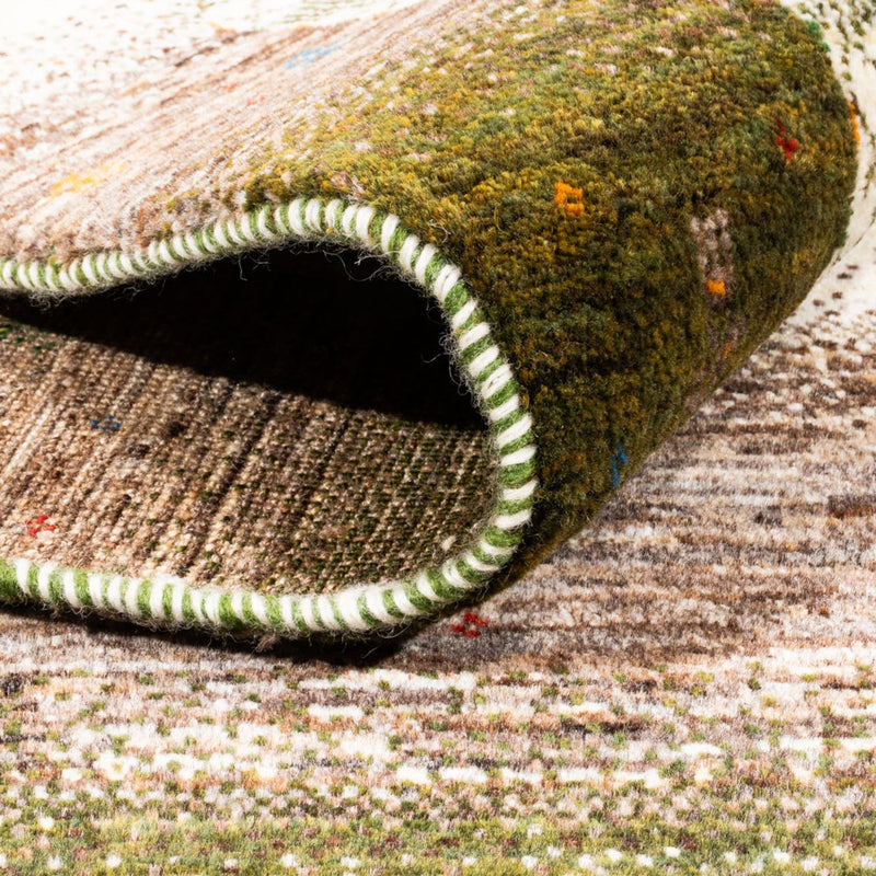 Tapis Gabbeh - Loribaft Persan - 239 x 172 cm - naturel