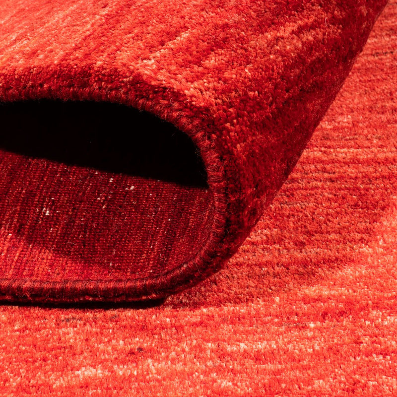 Tapis Gabbeh - Loribaft Persan - 223 x 174 cm - rouge