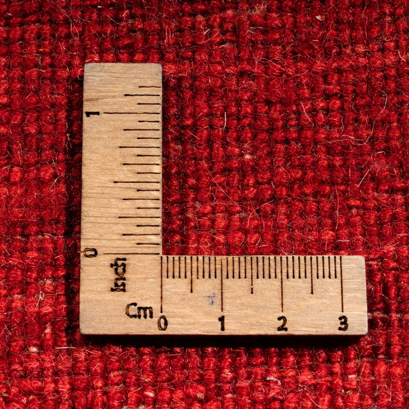 Tapis Gabbeh - Loribaft Persan - 223 x 174 cm - rouge