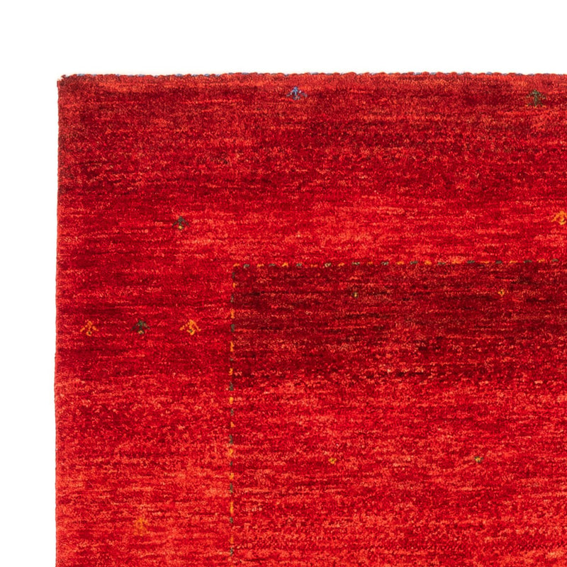 Tapis Gabbeh - Loribaft Persan - 164 x 120 cm - rouge