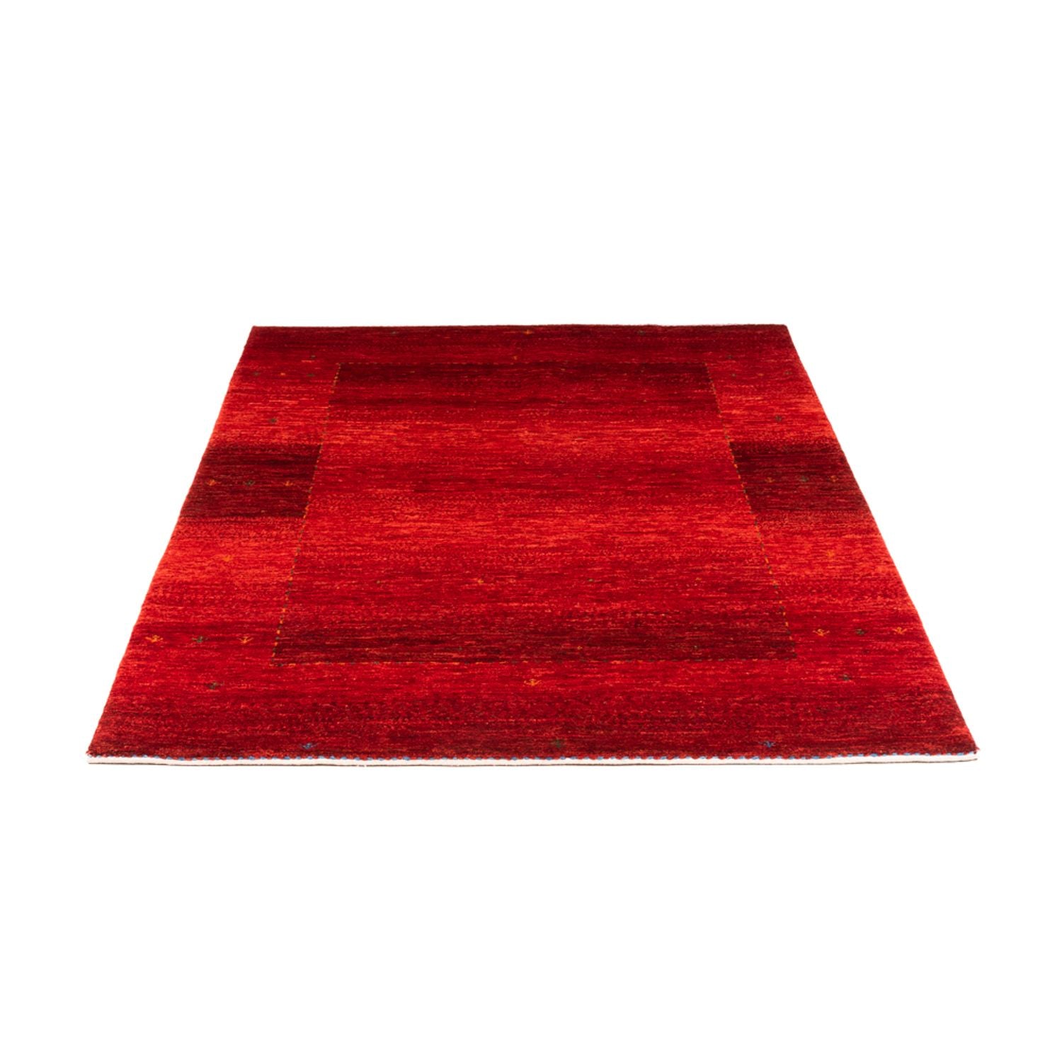 Tapis Gabbeh - Loribaft Persan - 164 x 120 cm - rouge
