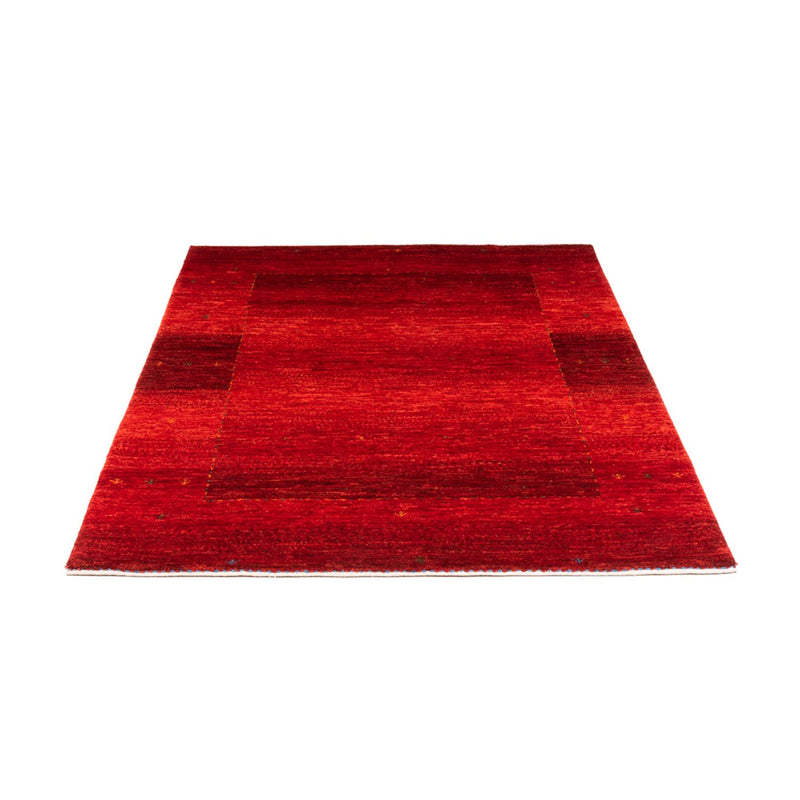 Tapis Gabbeh - Loribaft Persan - 164 x 120 cm - rouge