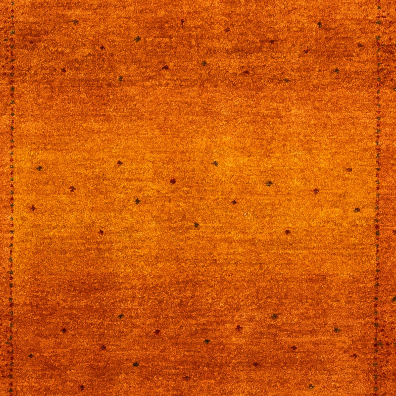 Tapis Gabbeh - Loribaft Persan - 160 x 110 cm - orange