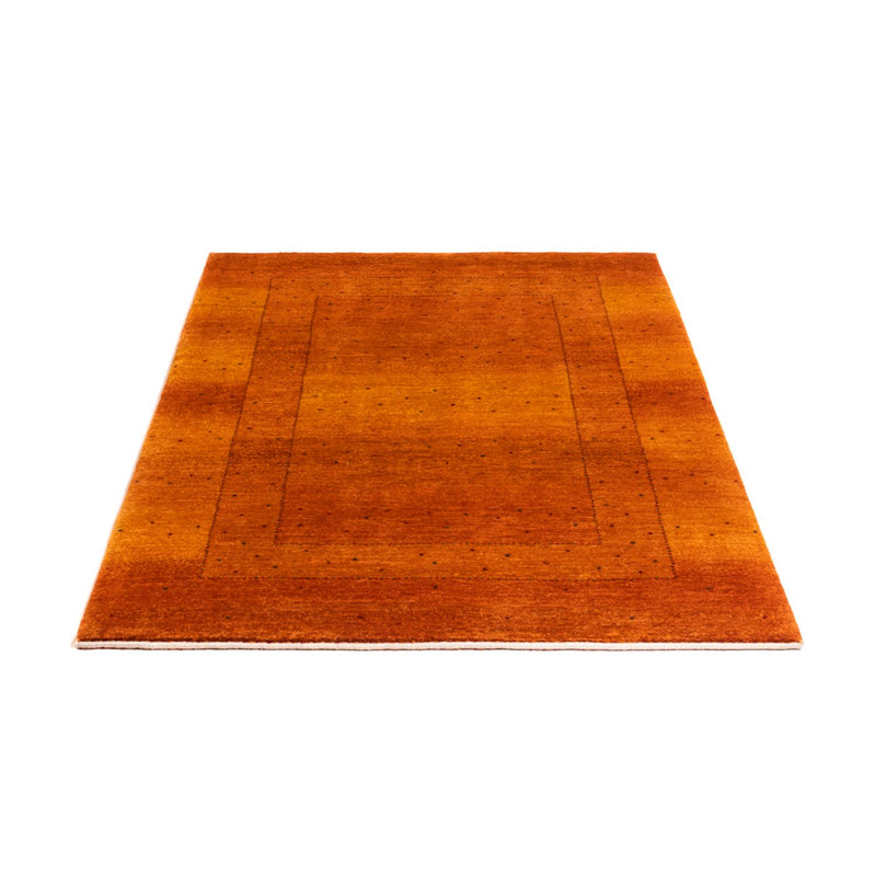 Tapis Gabbeh - Loribaft Persan - 160 x 110 cm - orange