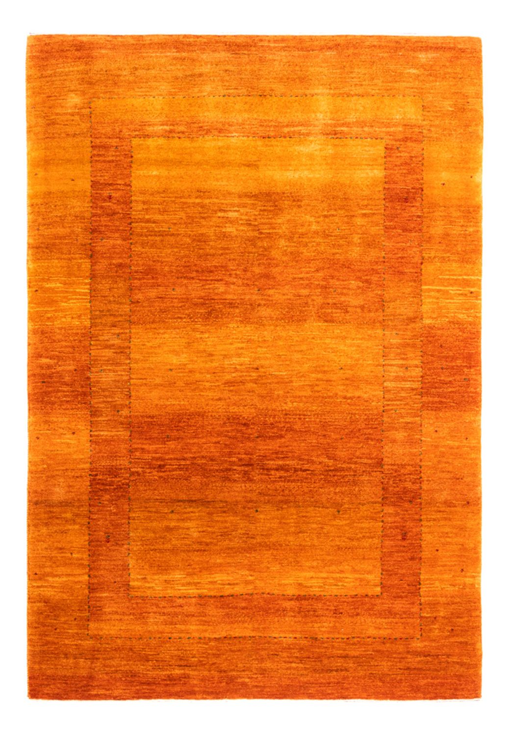 Tapis Gabbeh - Loribaft Persan - 186 x 126 cm - orange