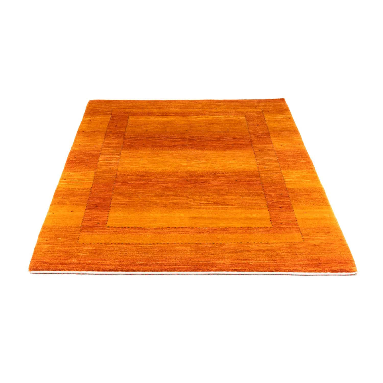 Tapis Gabbeh - Loribaft Persan - 186 x 126 cm - orange