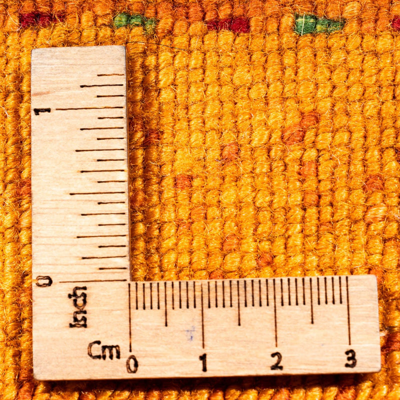 Tapis Gabbeh - Loribaft Persan - 186 x 126 cm - orange