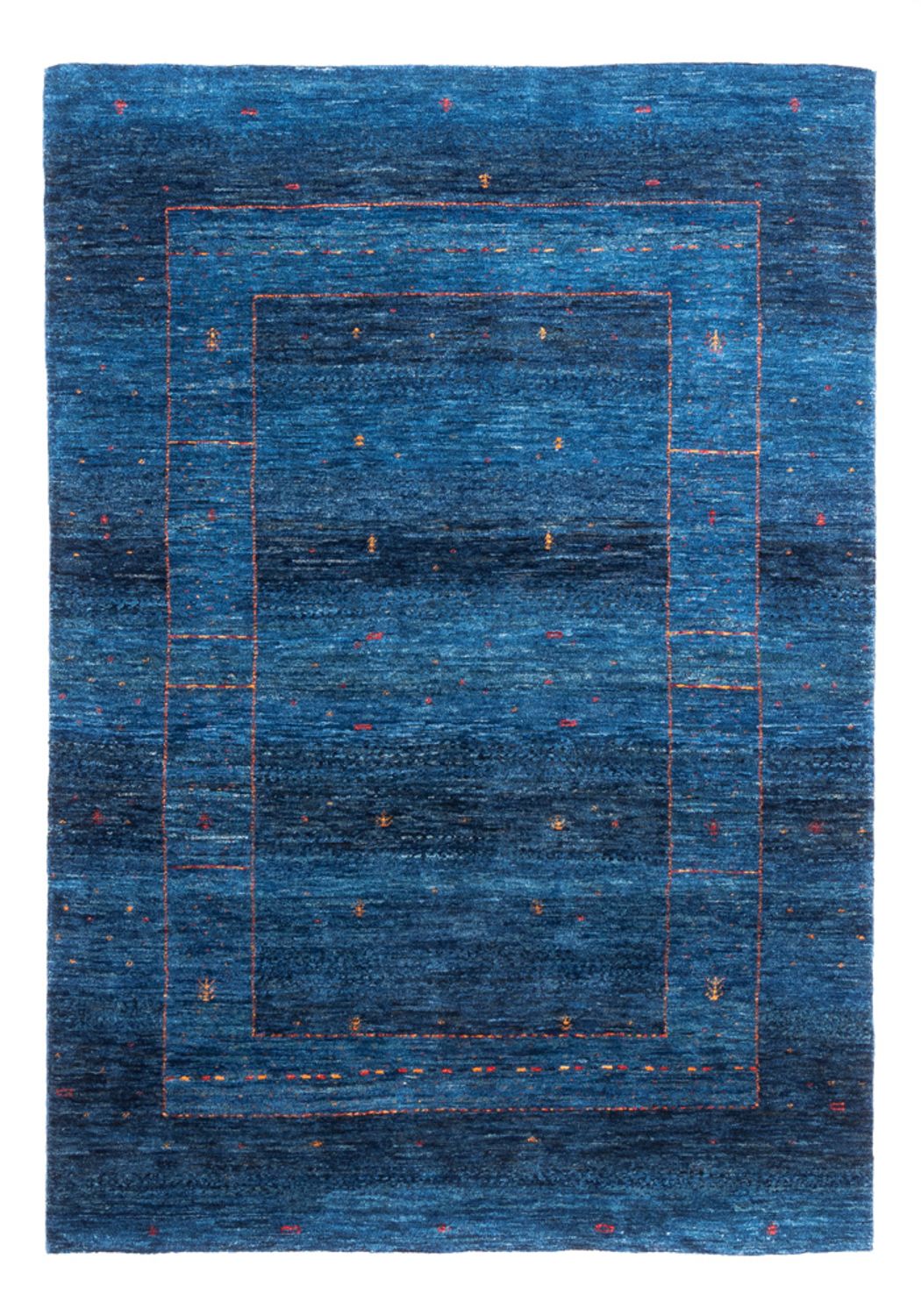 Tapis Gabbeh - Loribaft Persan - 174 x 120 cm - bleu