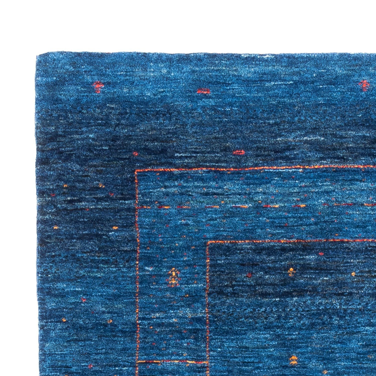 Tapis Gabbeh - Loribaft Persan - 174 x 120 cm - bleu