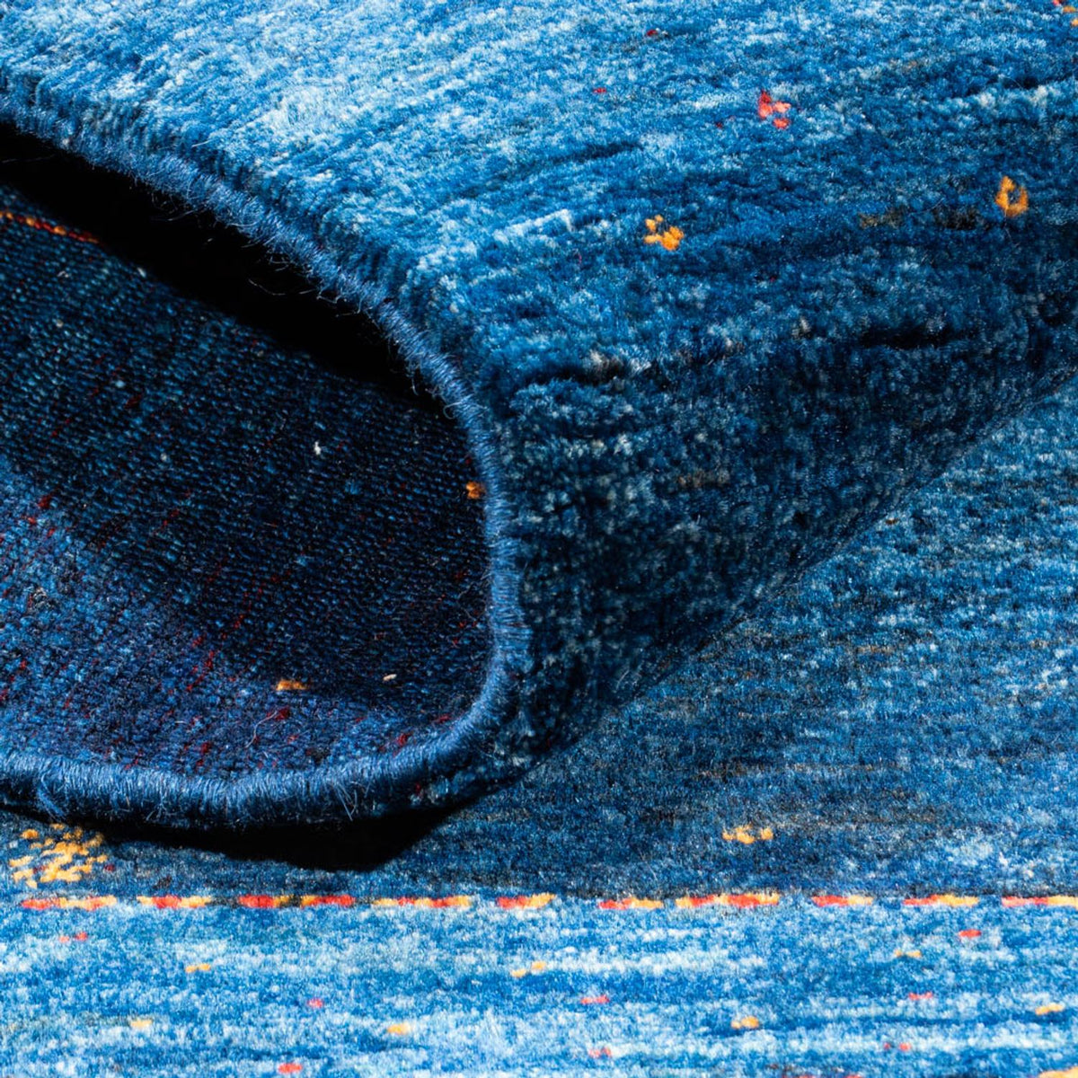 Tapis Gabbeh - Loribaft Persan - 174 x 120 cm - bleu