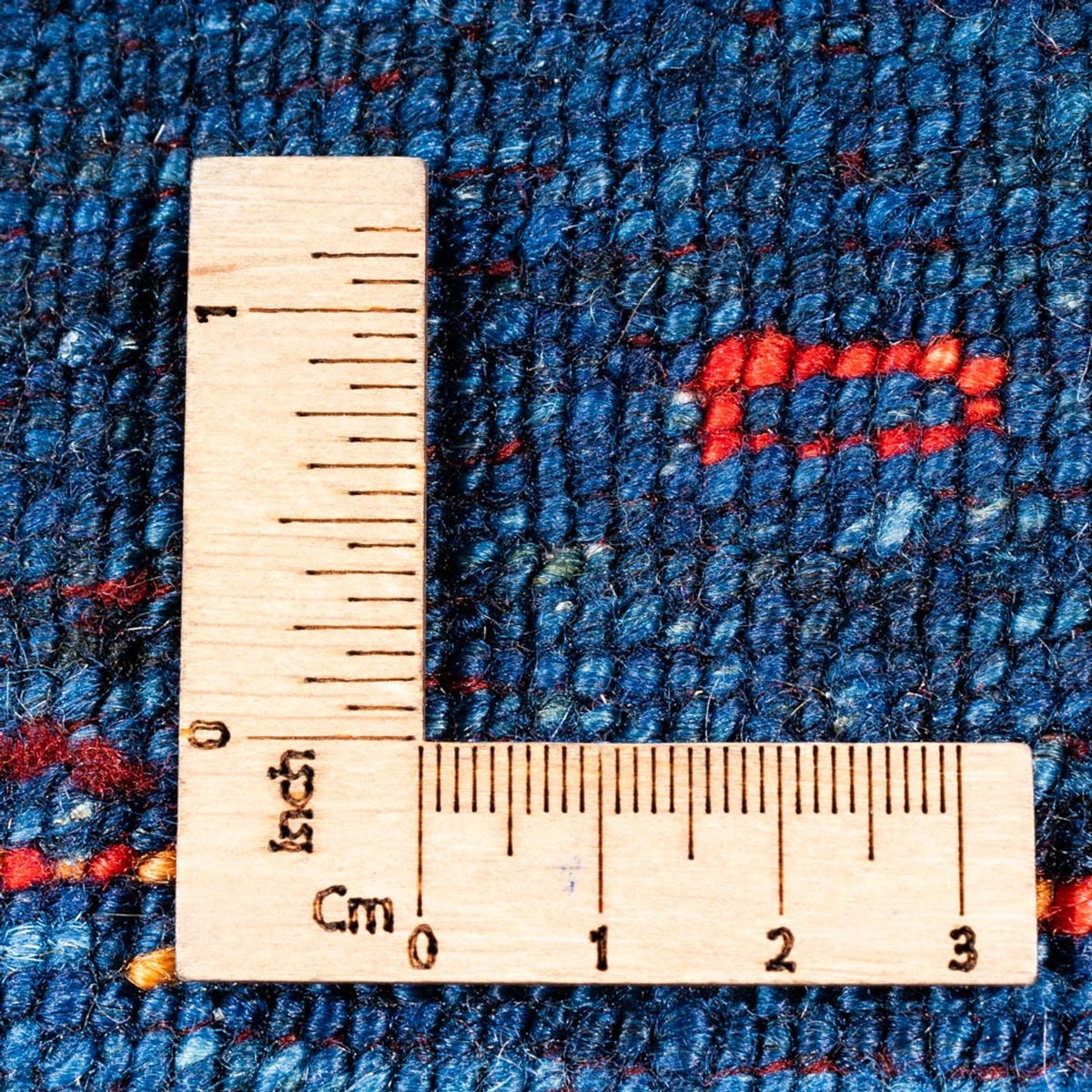 Tapis Gabbeh - Loribaft Persan - 174 x 120 cm - bleu