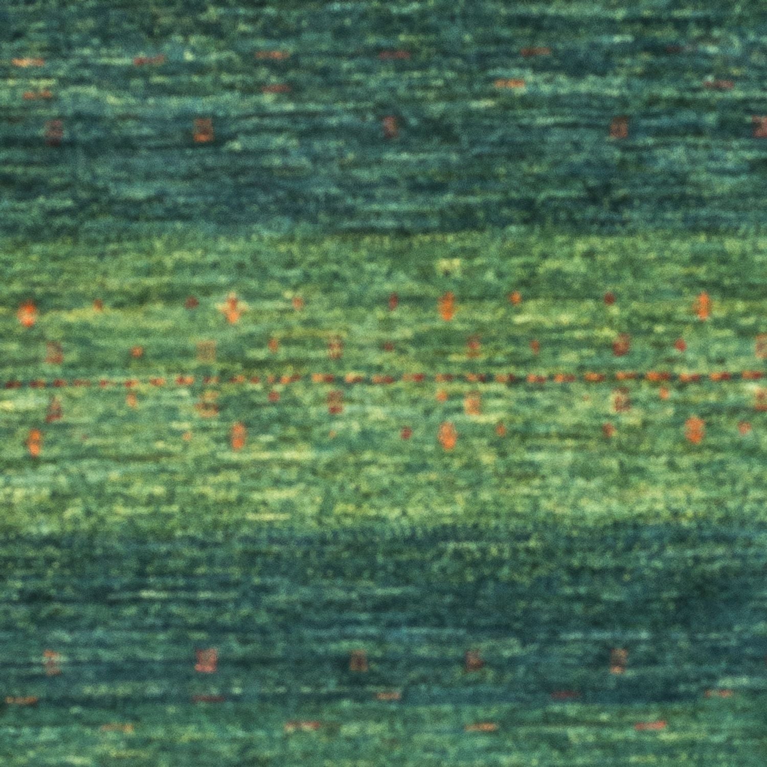 Tapis Gabbeh - Loribaft Persan - 152 x 107 cm - vert