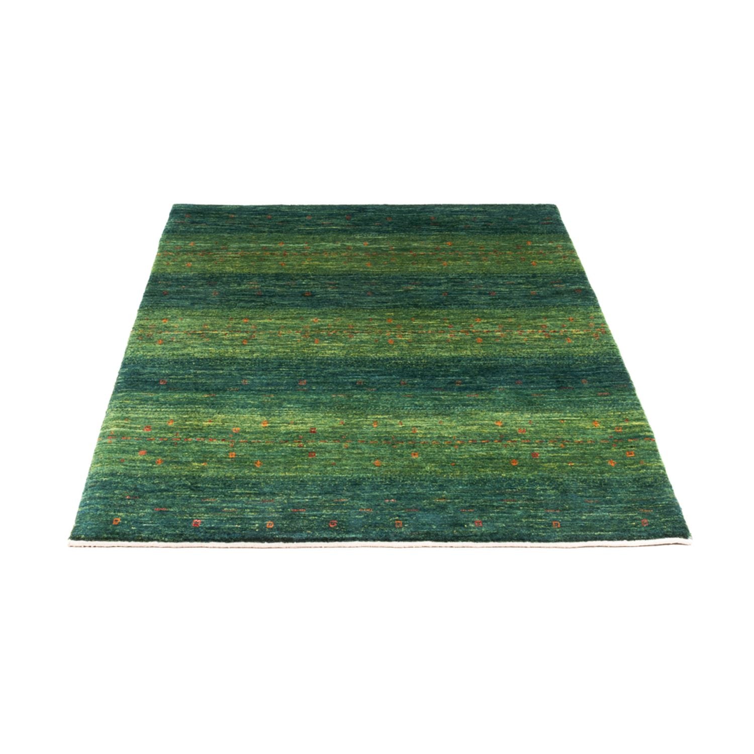 Tapis Gabbeh - Loribaft Persan - 152 x 107 cm - vert