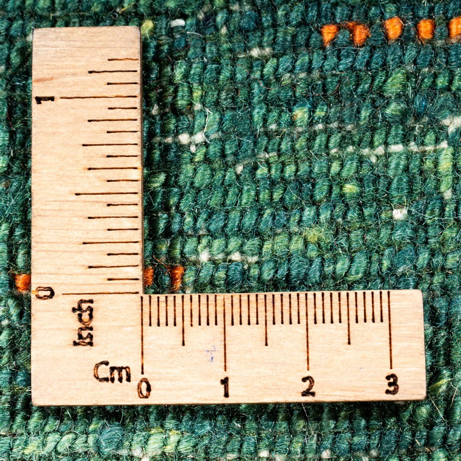Tapis Gabbeh - Loribaft Persan - 152 x 107 cm - vert