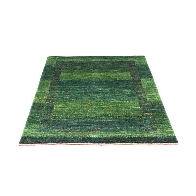 Tapis Gabbeh - Loribaft Persan - 146 x 98 cm - vert