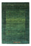 Tapis Gabbeh - Loribaft Persan - 148 x 97 cm - vert