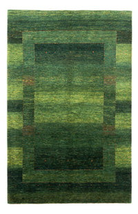 Tapis Gabbeh - Loribaft Persan - 241 x 162 cm - vert