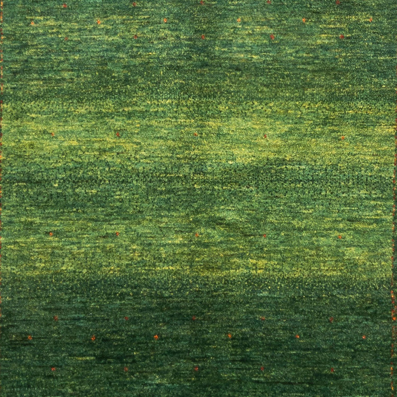Tapis Gabbeh - Loribaft Persan - 241 x 162 cm - vert