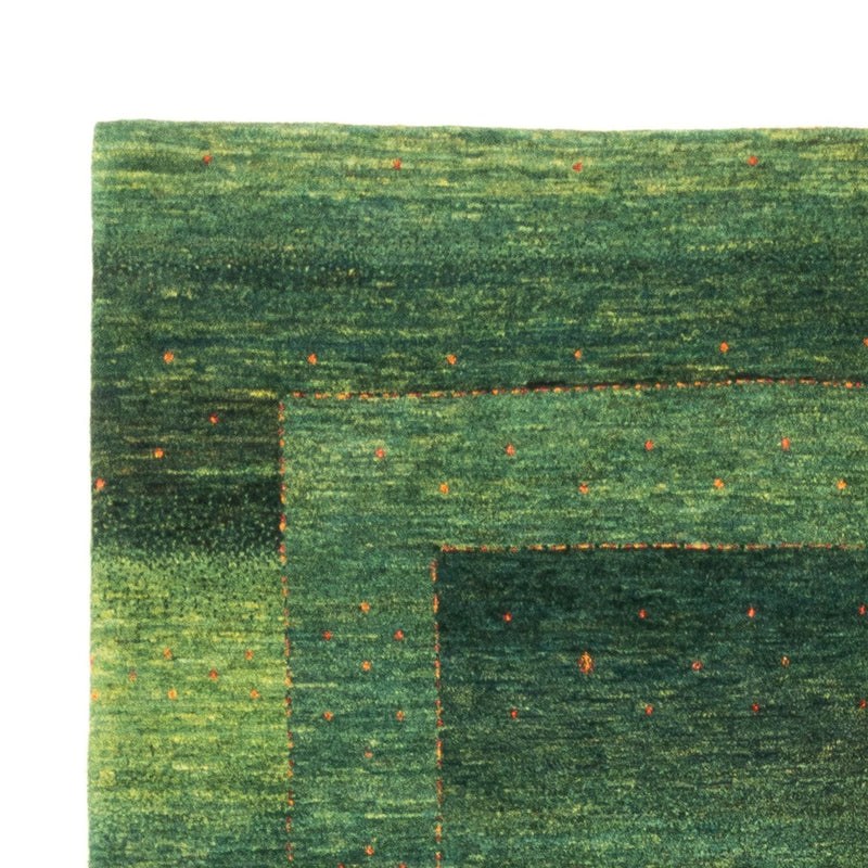 Tapis Gabbeh - Loribaft Persan - 241 x 162 cm - vert