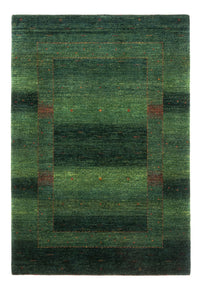 Tapis Gabbeh - Loribaft Persan - 164 x 110 cm - vert