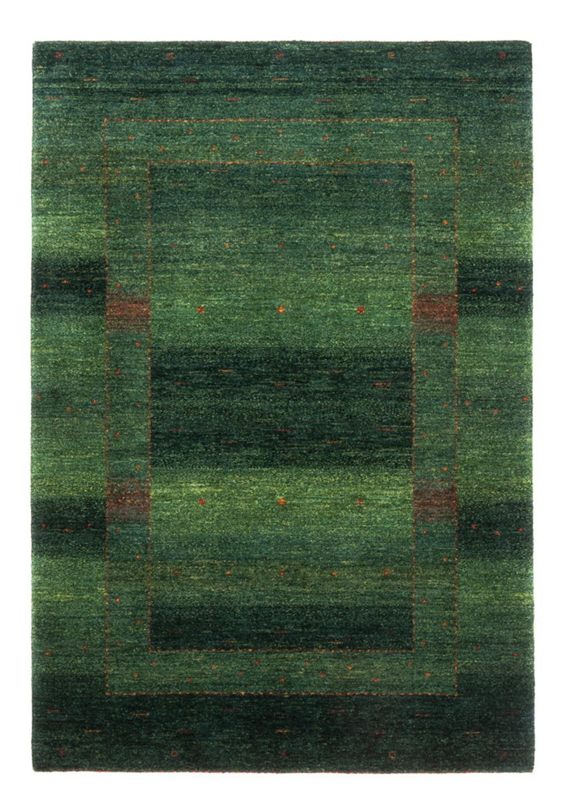 Tapis Gabbeh - Loribaft Persan - 164 x 110 cm - vert