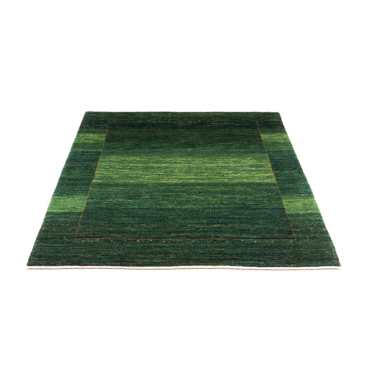 Tapis Gabbeh - Loribaft Persan - 170 x 110 cm - vert