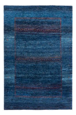 Tapis Gabbeh - Loribaft Persan - 190 x 128 cm - bleu