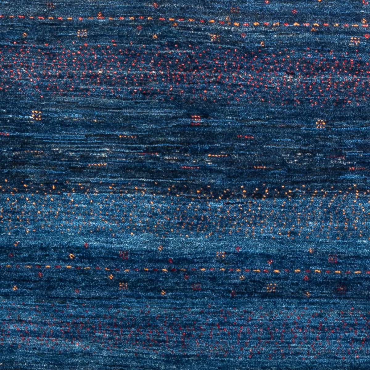 Tapis Gabbeh - Loribaft Persan - 171 x 116 cm - bleu