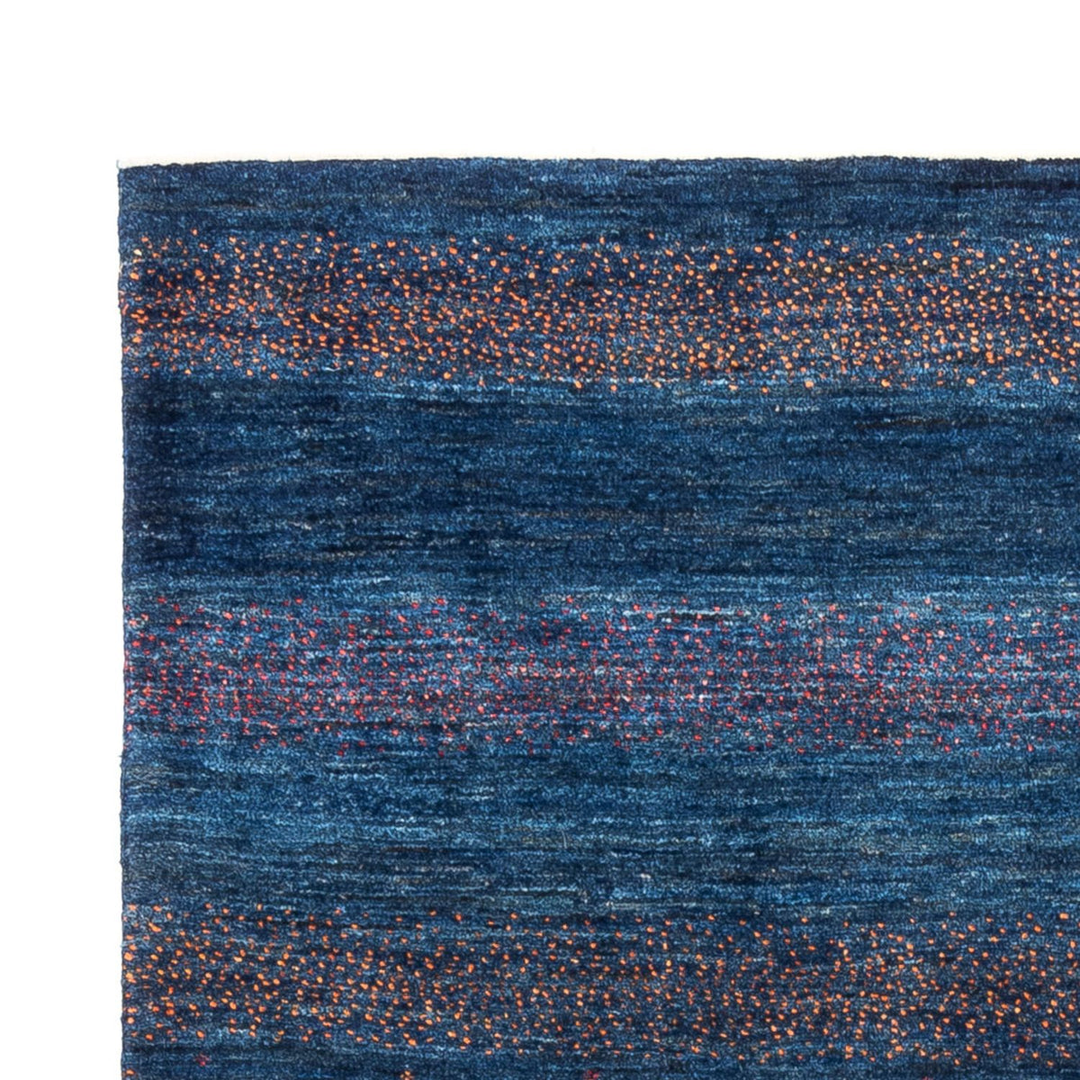 Tapis Gabbeh - Loribaft Persan - 171 x 116 cm - bleu