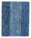 Tapis Gabbeh - Loribaft Persan - 63 x 50 cm - bleu