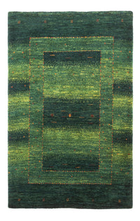 Tapis Gabbeh - Loribaft Persan - 134 x 85 cm - vert