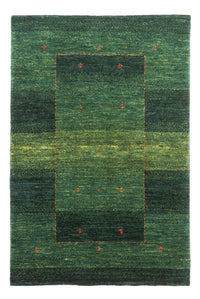 Tapis Gabbeh - Loribaft Persan - 120 x 79 cm - vert