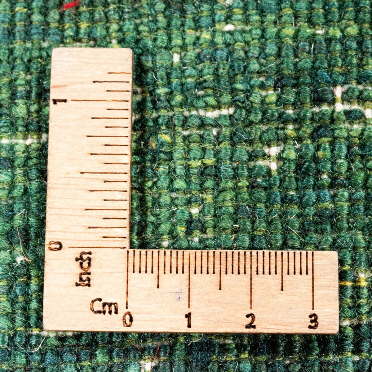 Tapis Gabbeh - Loribaft Persan - 120 x 79 cm - vert