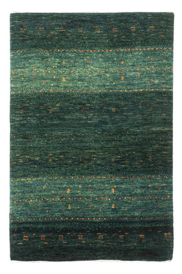 Tapis Gabbeh - Loribaft Persan - 129 x 84 cm - vert