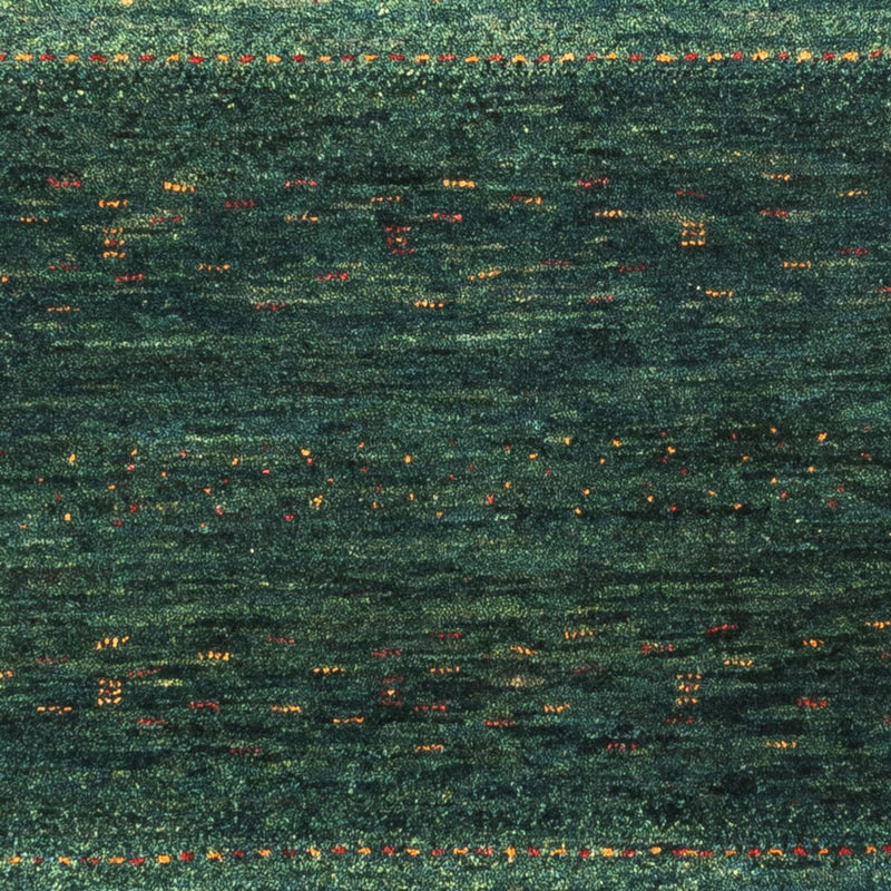 Tapis Gabbeh - Loribaft Persan - 129 x 84 cm - vert