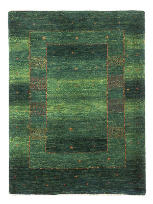 Tapis Gabbeh - Loribaft Persan - 115 x 86 cm - vert