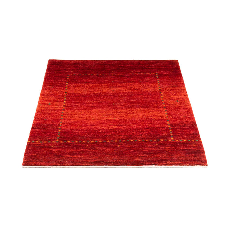 Tapis Gabbeh - Loribaft Persan - 116 x 81 cm - rouge