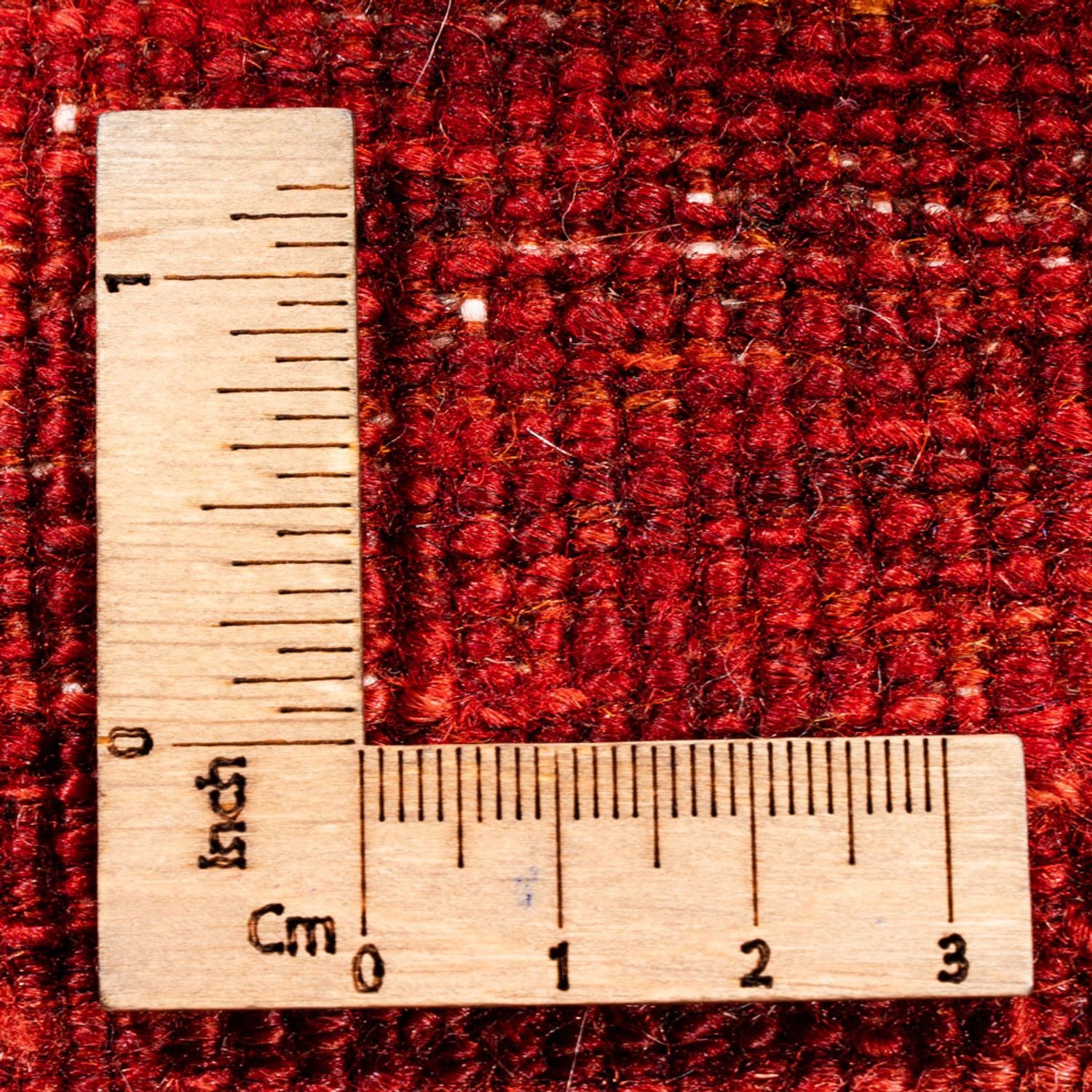 Tapis Gabbeh - Loribaft Persan - 116 x 81 cm - rouge
