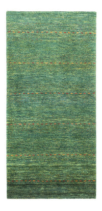 Tapis Gabbeh - Loribaft Persan - 140 x 70 cm - vert