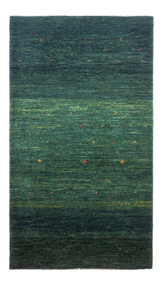 Tapis Gabbeh - Loribaft Persan - 144 x 84 cm - vert