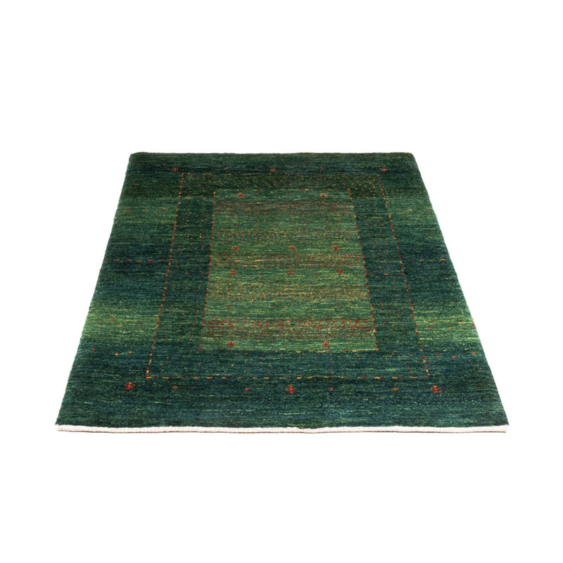 Tapis Gabbeh - Loribaft Persan - 132 x 85 cm - vert