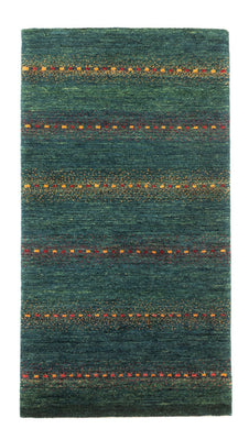 Tapis Gabbeh - Loribaft Persan - 136 x 68 cm - vert