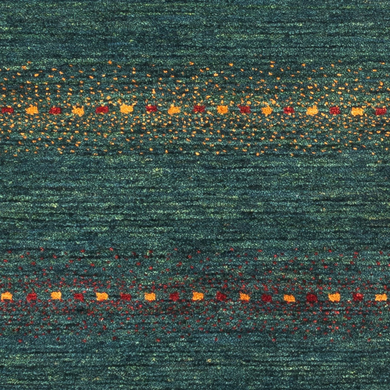 Tapis Gabbeh - Loribaft Persan - 136 x 68 cm - vert