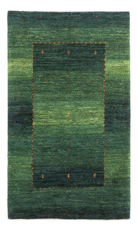 Tapis Gabbeh - Loribaft Persan - 128 x 80 cm - vert