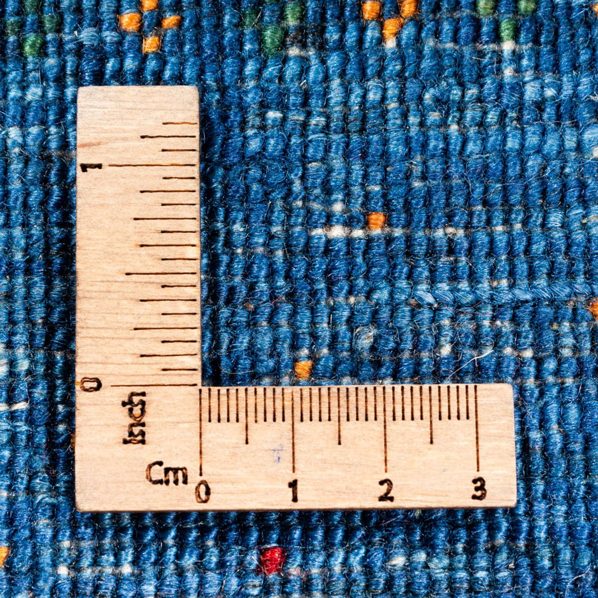 Tapis Gabbeh - Loribaft Persan - 153 x 85 cm - bleu