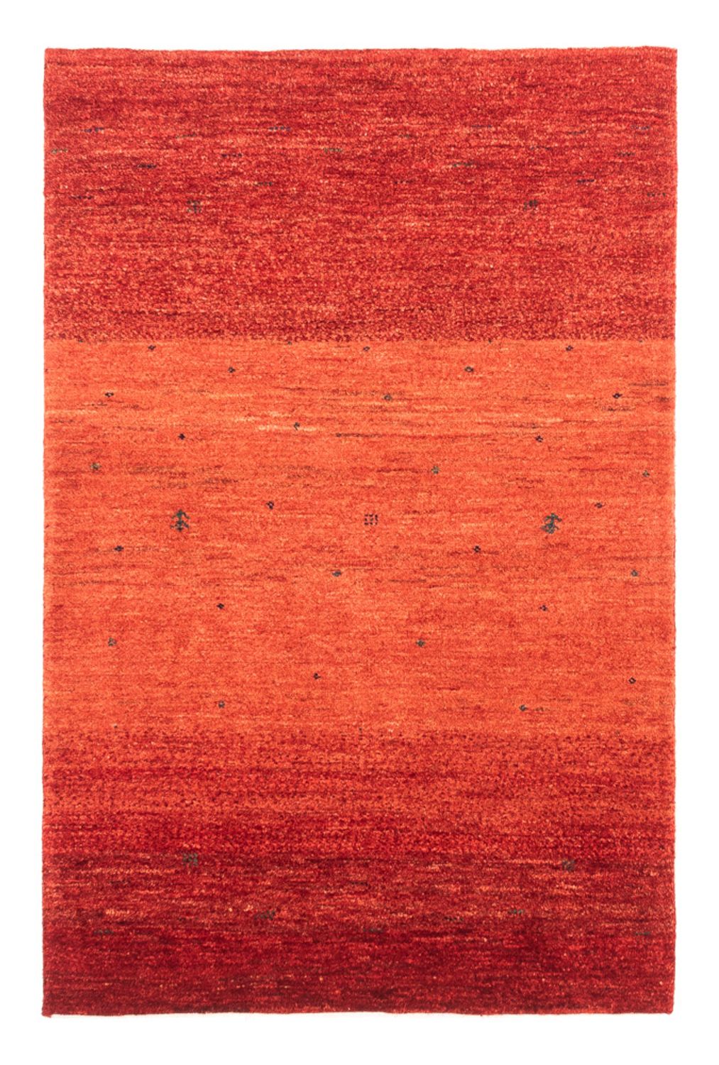Tapis Gabbeh - Loribaft Persan - 118 x 82 cm - rouge