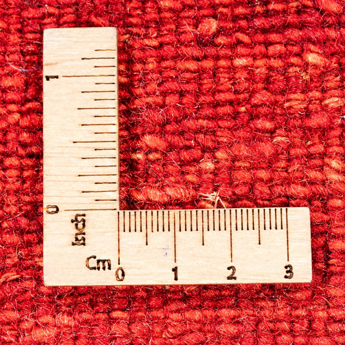 Tapis Gabbeh - Loribaft Persan - 118 x 82 cm - rouge