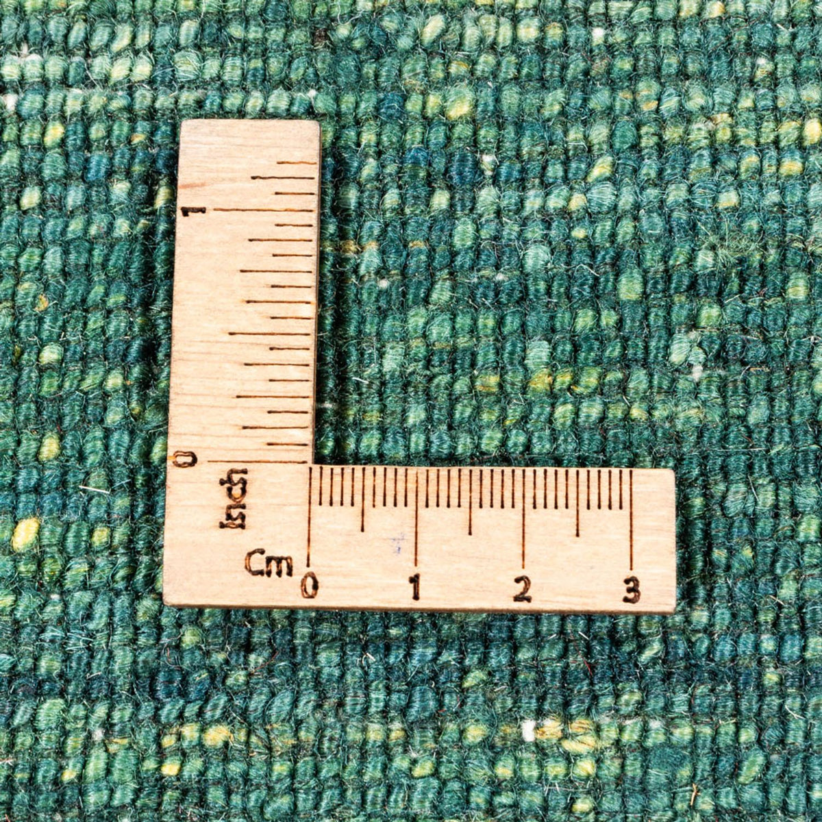 Tapis Gabbeh - Loribaft Persan - 133 x 83 cm - vert